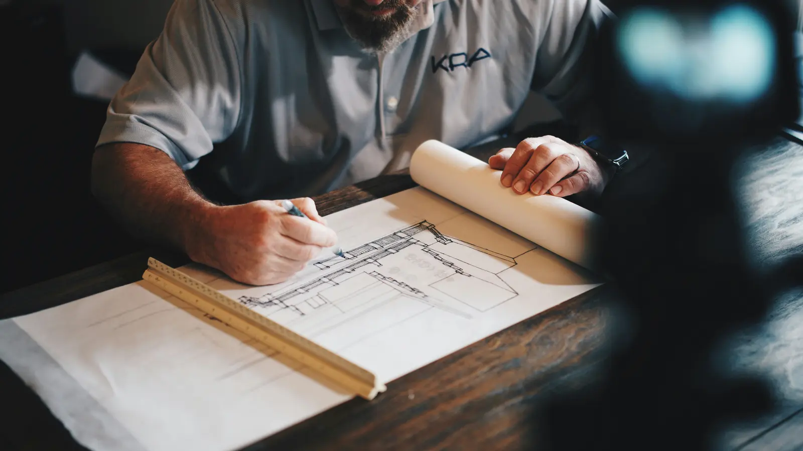 Design estimates and architectural drawings